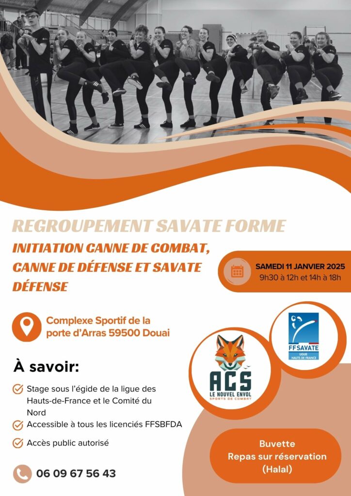 regroupement savate forme 2025